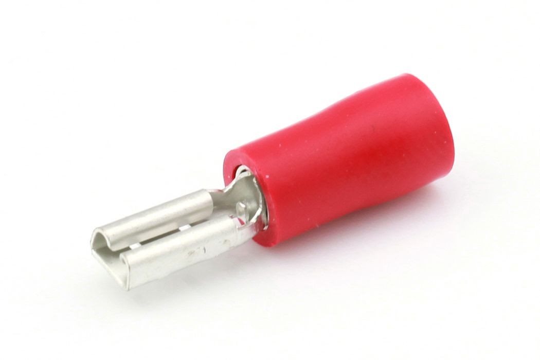Female Blade Insulated Terminal 6.4mm 541Red 10pk Electrical Car Services